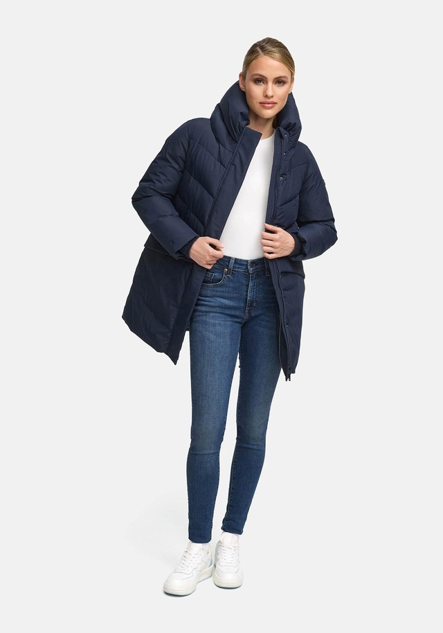 Marikoo Winterjacke »Delilah« mit kuschelig warmem Teddyfleece und hohem Kragen