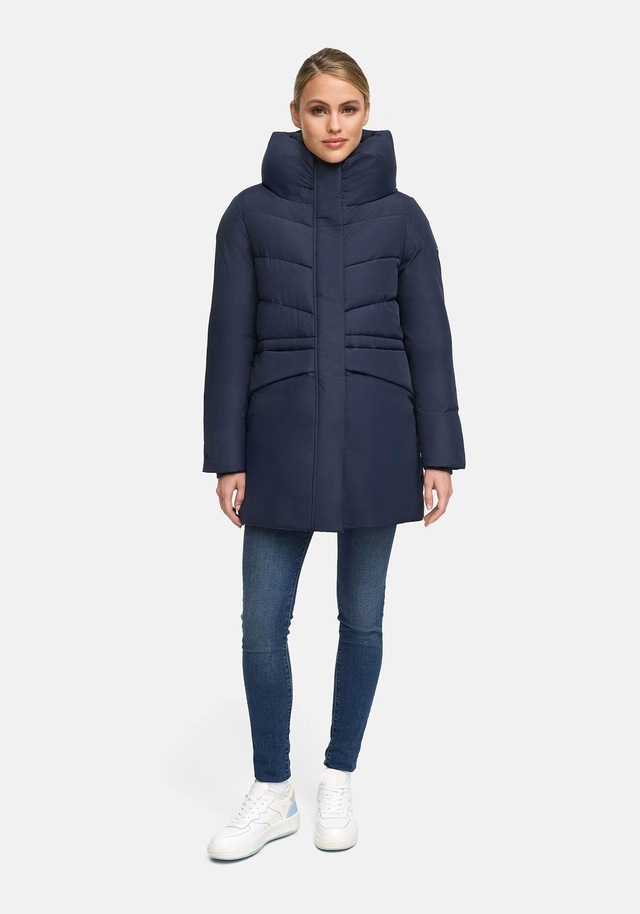 Marikoo Winterjacke »Delilah« mit kuschelig warmem Teddyfleece und hohem Kragen
