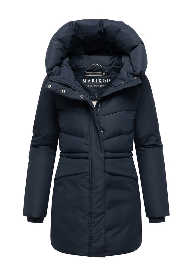 Marikoo Winterjacke »Delilah« mit kuschelig warmem Teddyfleece und hohem Kragen