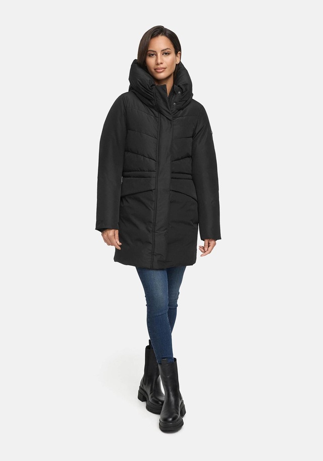Marikoo Winterjacke »Delilah« mit kuschelig warmem Teddyfleece und hohem Kragen