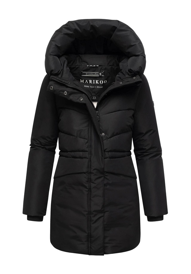 Marikoo Winterjacke »Delilah« mit kuschelig warmem Teddyfleece und hohem Kragen