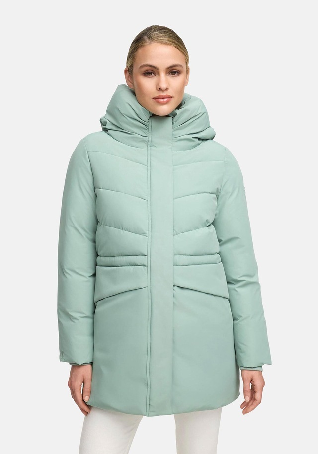 Marikoo Winterjacke »Delilah« mit kuschelig warmem Teddyfleece und hohem Kragen