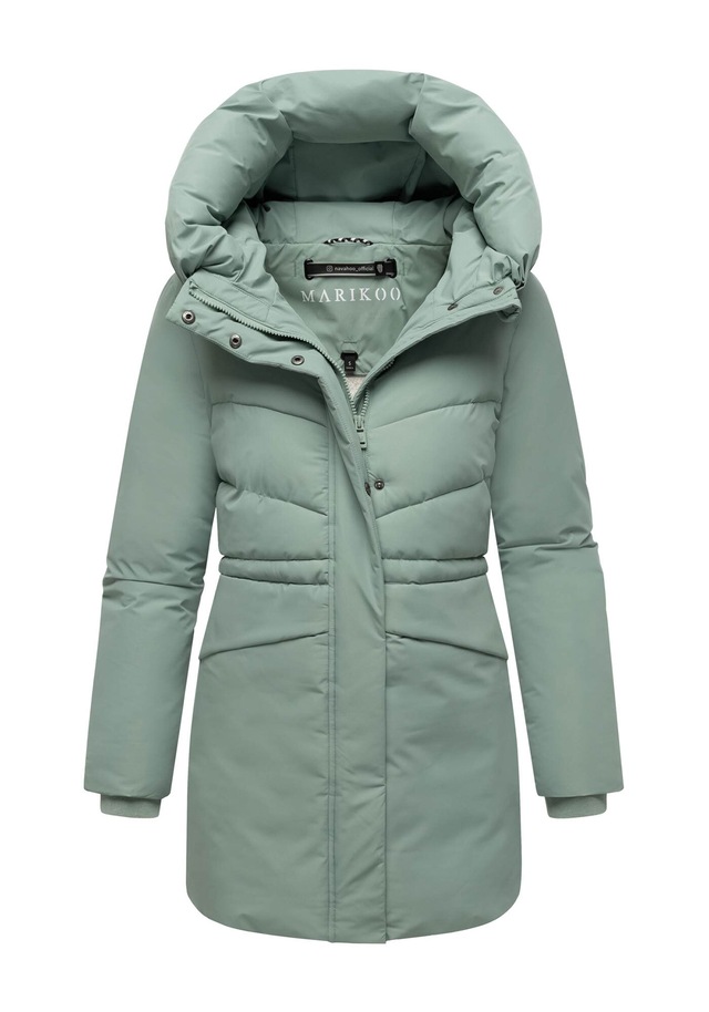 Marikoo Winterjacke »Delilah« mit kuschelig warmem Teddyfleece und hohem Kragen