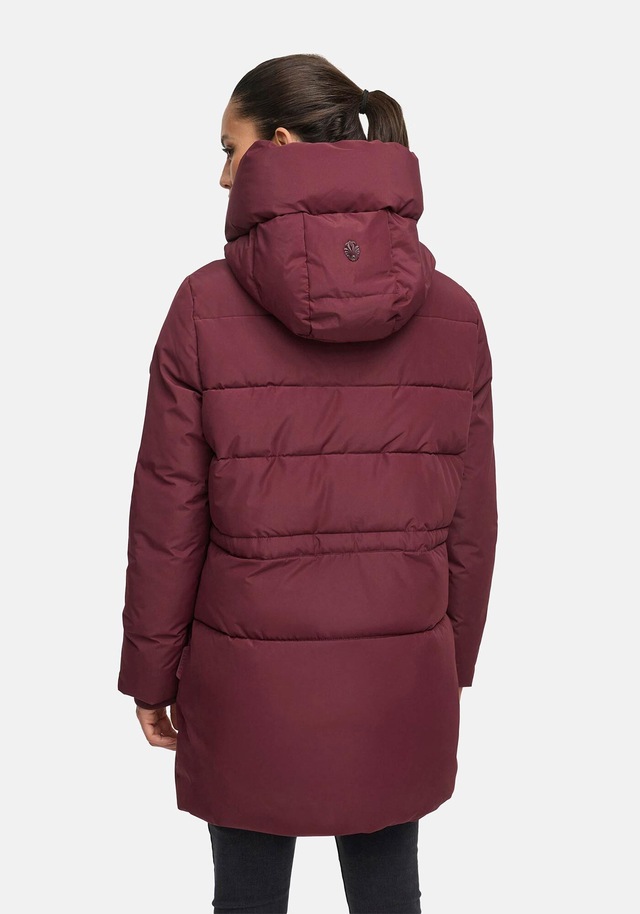 Marikoo Winterjacke »Delilah« mit kuschelig warmem Teddyfleece und hohem Kragen