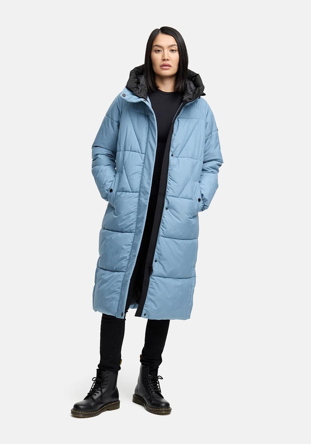 Marikoo Winterjacke »Yaskaa« mit praktischen Seitenschlitzen am unteren Saum