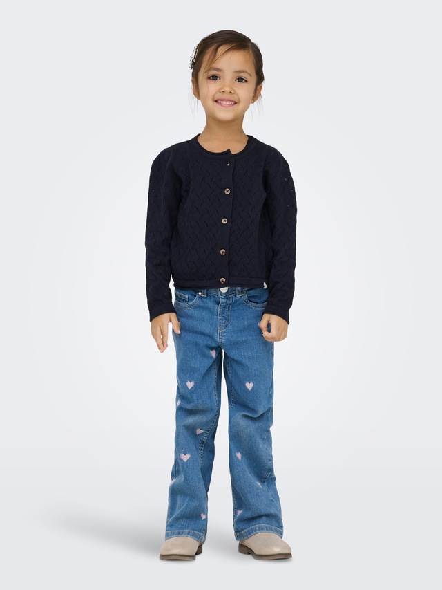 KIDS ONLY Strickjacke »KMGMEGAN LIFE LS CARDIGAN KNT NOOS«