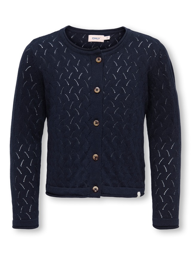KIDS ONLY Strickjacke »KMGMEGAN LIFE LS CARDIGAN KNT NOOS«