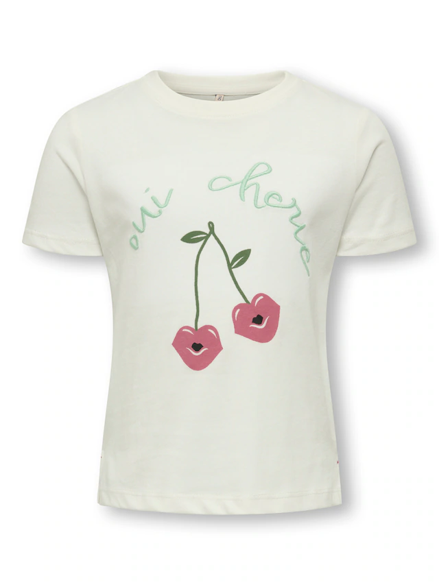 KIDS ONLY T-Shirt »KMGCANDY LIFE S/S PRINTED TEE JRS NOOS« Baumwolle, normal geschnitten