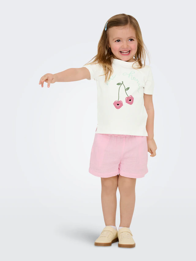KIDS ONLY T-Shirt »KMGCANDY LIFE S/S PRINTED TEE JRS NOOS« Baumwolle, normal geschnitten