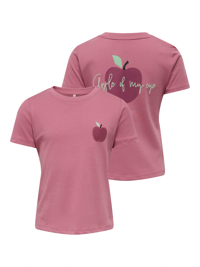 KIDS ONLY T-Shirt »KMGCANDY LIFE S/S PRINTED TEE JRS NOOS« Baumwolle, normal geschnitten