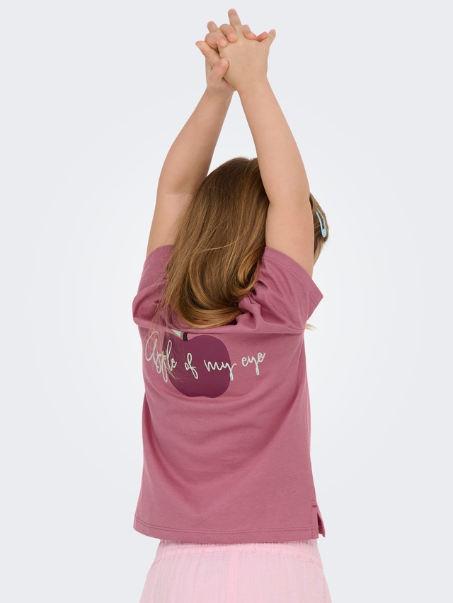KIDS ONLY T-Shirt »KMGCANDY LIFE S/S PRINTED TEE JRS NOOS« Baumwolle, normal geschnitten