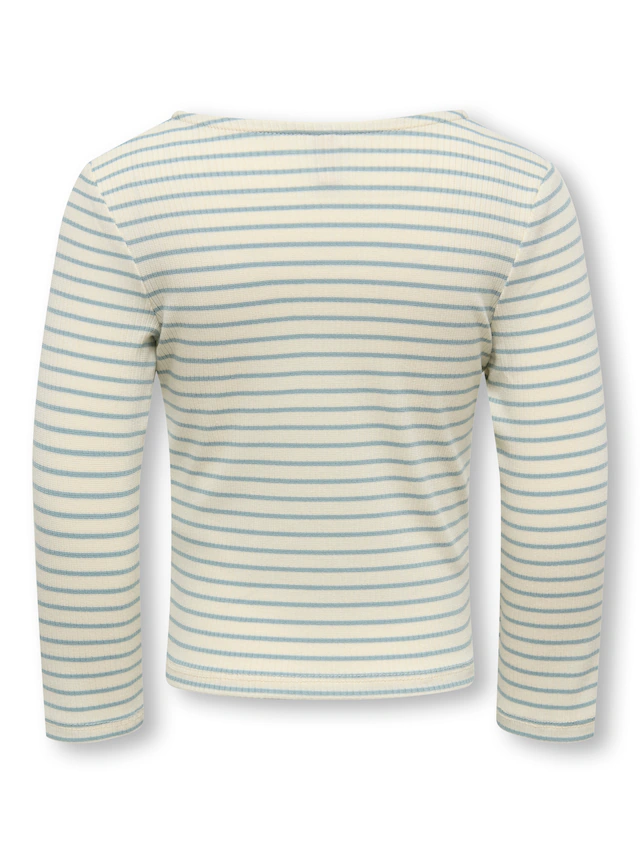 KIDS ONLY Langarmshirt »KMGMAUDE LIFE STRIPE LS TOP JRS NOOS«
