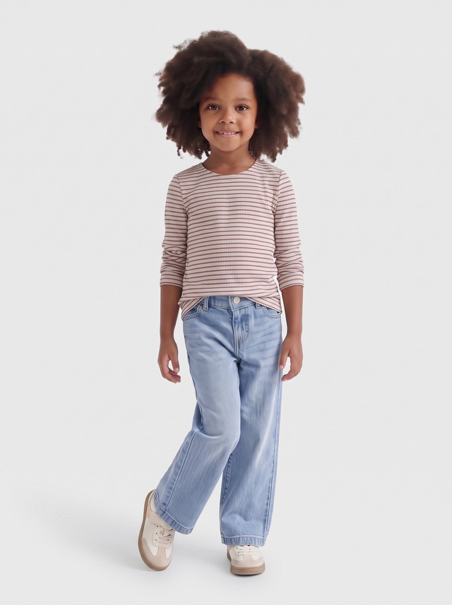 KIDS ONLY Langarmshirt »KMGMAUDE LIFE STRIPE LS TOP JRS NOOS«