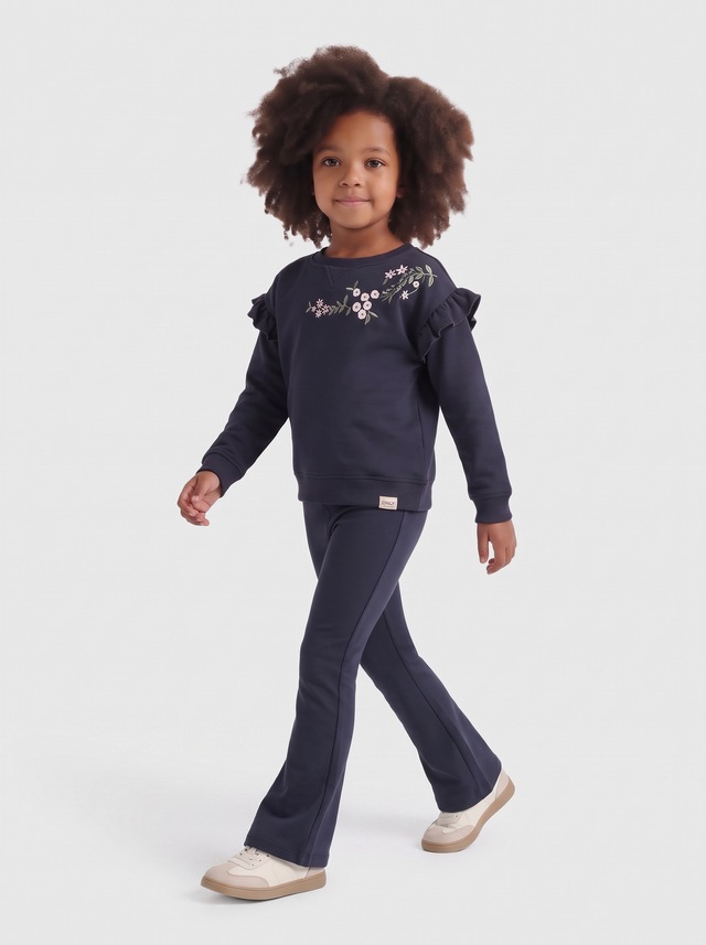 KIDS ONLY Jerseyhose »KMGPAIGE LIFE FLARED PNT NOOS« mit ausgestelltem Bein