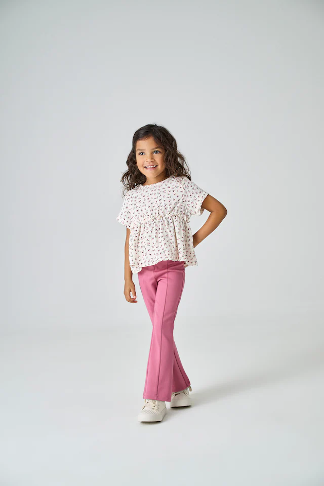 KIDS ONLY Jerseyhose »KMGPAIGE LIFE FLARED PNT NOOS« mit ausgestelltem Bein