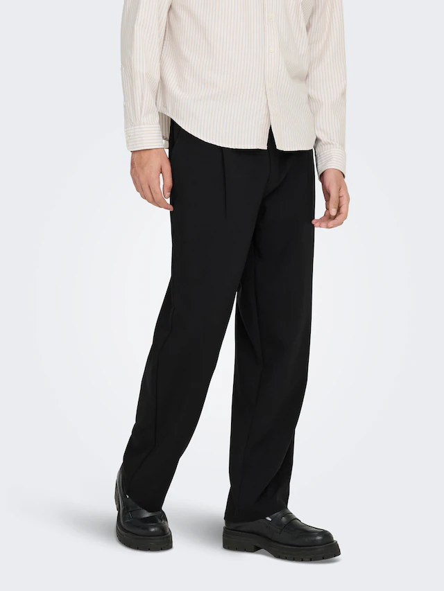 ONLY & SONS Schlupfhose »ONSWILL 0292 LOOSE STRING PANT FRML NOOS« Materialmix, relaxed fit