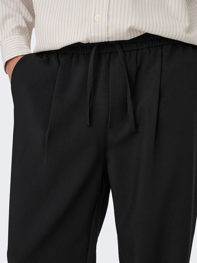 ONLY & SONS Schlupfhose »ONSWILL 0292 LOOSE STRING PANT FRML NOOS« Materialmix, relaxed fit