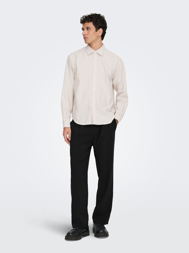 ONLY & SONS Schlupfhose »ONSWILL 0292 LOOSE STRING PANT FRML NOOS« Materialmix, relaxed fit