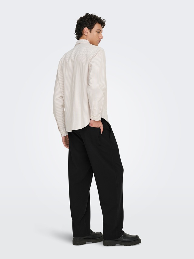 ONLY & SONS Schlupfhose »ONSWILL 0292 LOOSE STRING PANT FRML NOOS« Materialmix, relaxed fit