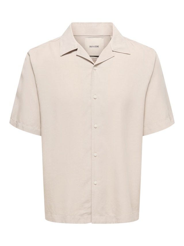 ONLY & SONS Kurzarmhemd »ONSPERU SS REG TENCEL SHIRT NOOS«