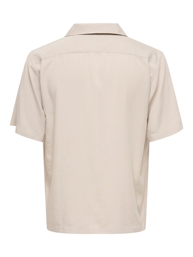 ONLY & SONS Kurzarmhemd »ONSPERU SS REG TENCEL SHIRT NOOS«