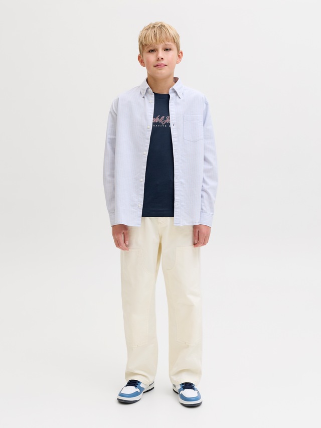 Jack & Jones Junior T-Shirt »JORMONTAUK TYPE FRONT TEE CN JNR«