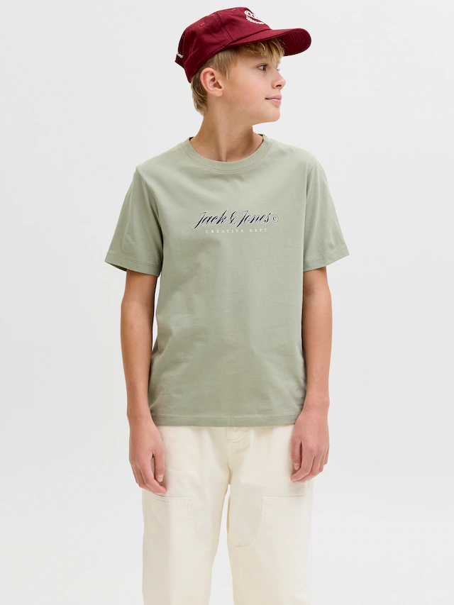 Jack & Jones Junior T-Shirt »JORMONTAUK TYPE FRONT TEE CN JNR«