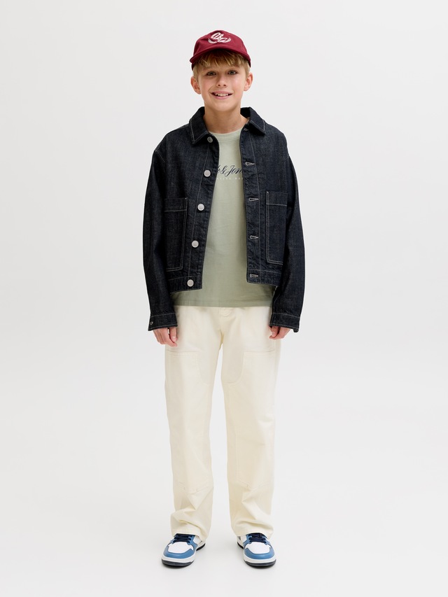 Jack & Jones Junior T-Shirt »JORMONTAUK TYPE FRONT TEE CN JNR«