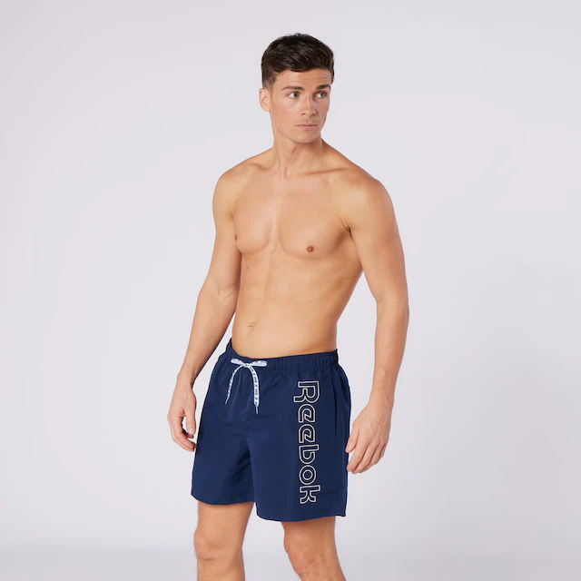 Reebok Badeshorts »Abbott« mit Tunnelzug und seitlichen Taschen
