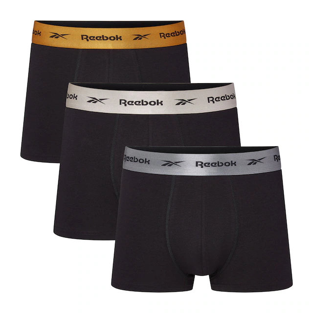 Reebok Trunk »Hirst« ohne Eingriff, Metallic-Logobund
