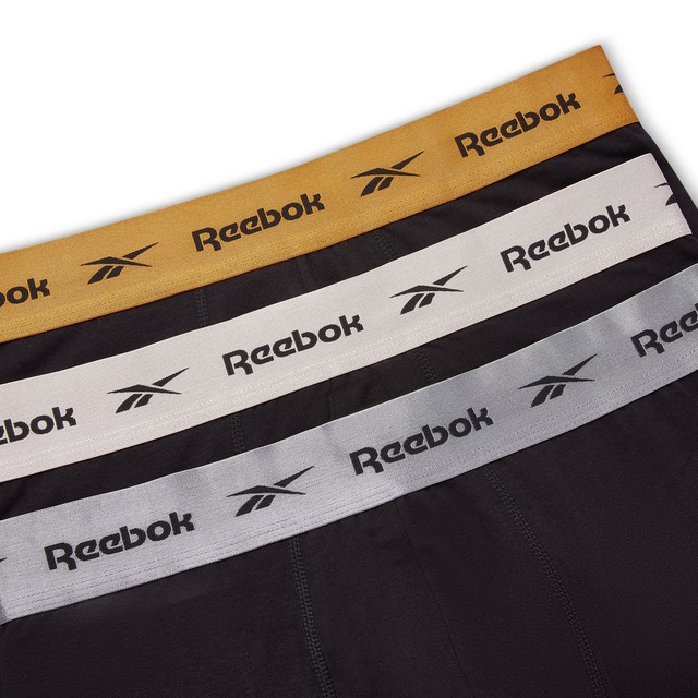 Reebok Trunk »Hirst« ohne Eingriff, Metallic-Logobund