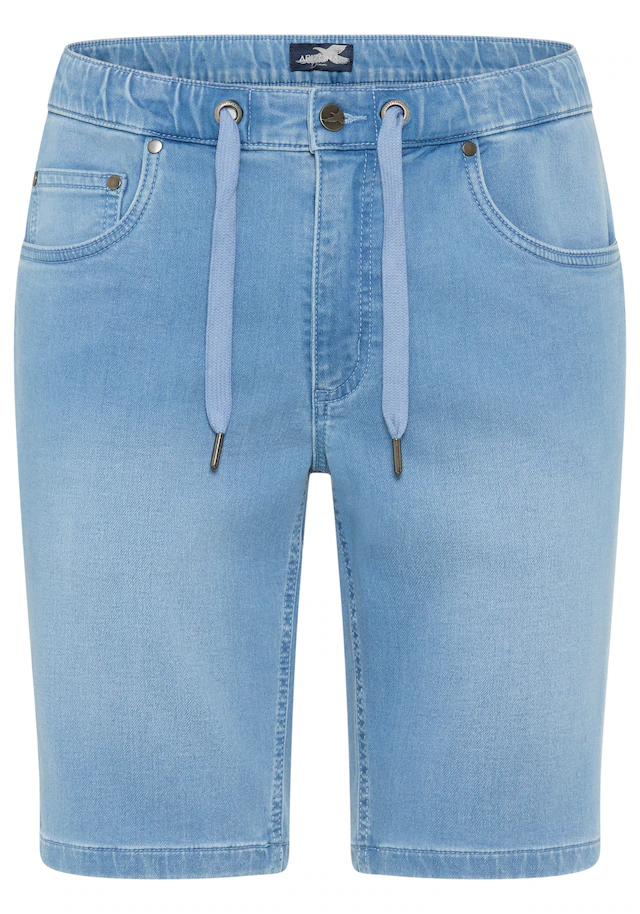 Arizona Jeansshorts gerade geschnittenes Bein, Regular Fit Passform