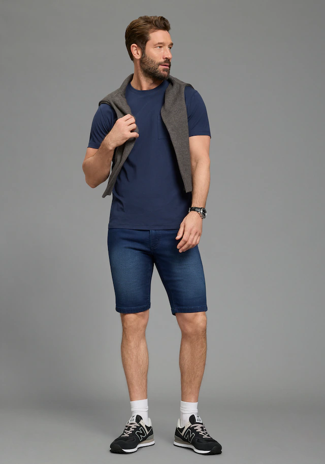Arizona Jeansshorts gerade geschnittenes Bein, Regular Fit Passform