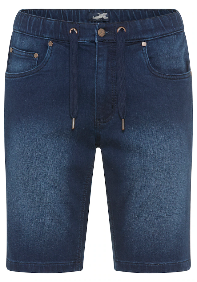 Arizona Jeansshorts gerade geschnittenes Bein, Regular Fit Passform