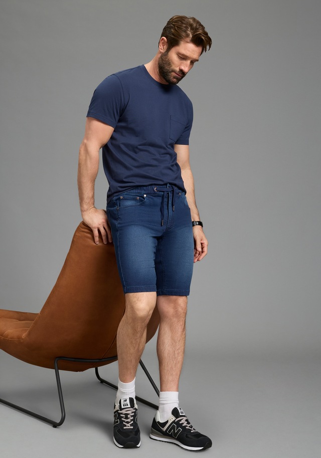 Arizona Jeansshorts gerade geschnittenes Bein, Regular Fit Passform