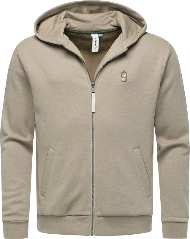 Ragwear Sweatjacke »Natten EMB« Weiche Herren Kapuzenjacke mit Stickerei