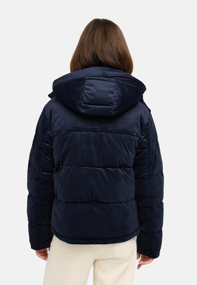 Ragwear Steppjacke »Roobie Velvet YOUMODO« mit Kapuze Gesteppte Teddyjacke in Samtoptik mit Kapuze