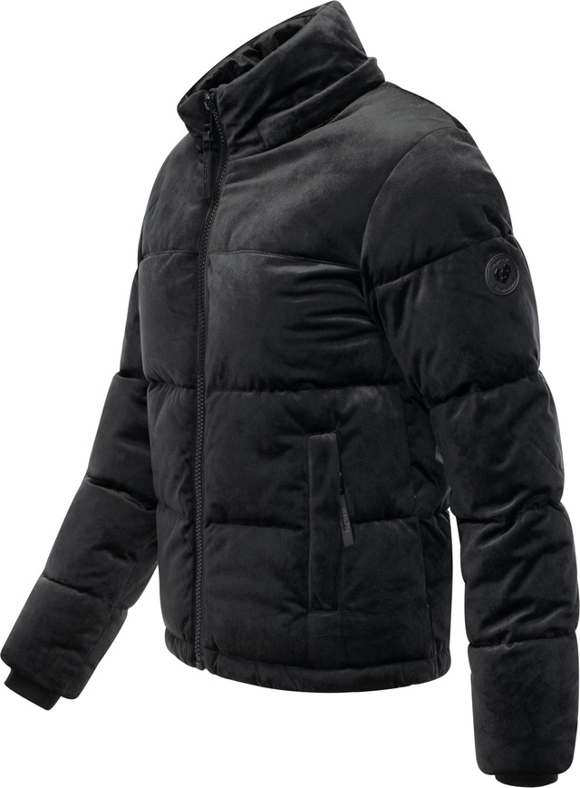 Ragwear Steppjacke »Roobie Velvet YOUMODO« mit Kapuze Gesteppte Teddyjacke in Samtoptik mit Kapuze