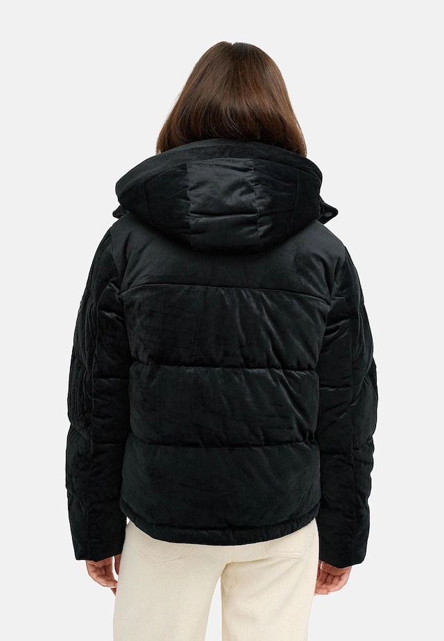 Ragwear Steppjacke »Roobie Velvet YOUMODO« mit Kapuze Gesteppte Teddyjacke in Samtoptik mit Kapuze