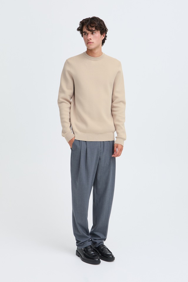 Casual Friday Strickfleece-Pullover »Strickpullover CFTheo«