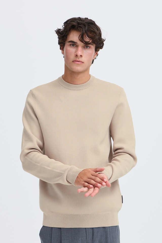 Casual Friday Strickfleece-Pullover »Strickpullover CFTheo«