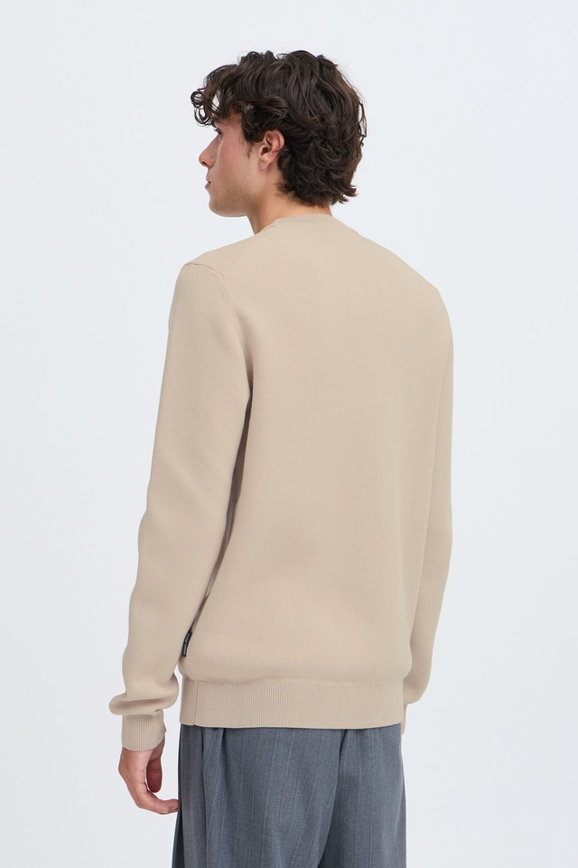 Casual Friday Strickfleece-Pullover »Strickpullover CFTheo«