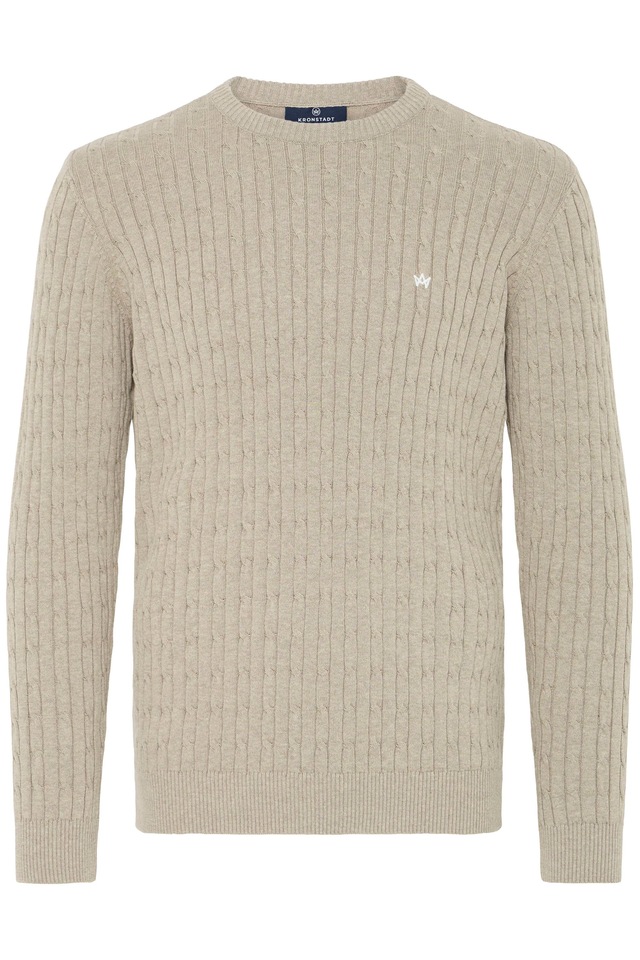 Kronstadt Strickfleece-Pullover »Strickpullover KSCall«