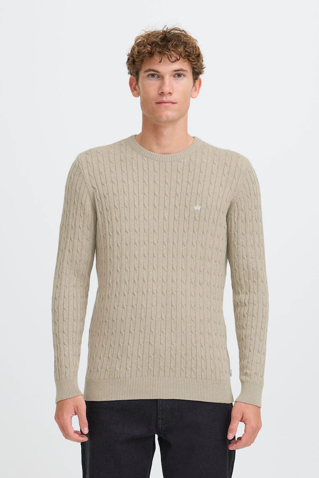 Kronstadt Strickfleece-Pullover »Strickpullover KSCall«