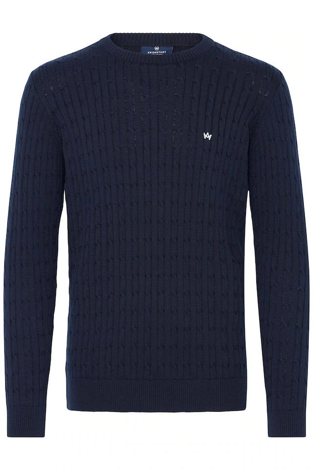 Kronstadt Strickfleece-Pullover »Strickpullover KSCall«