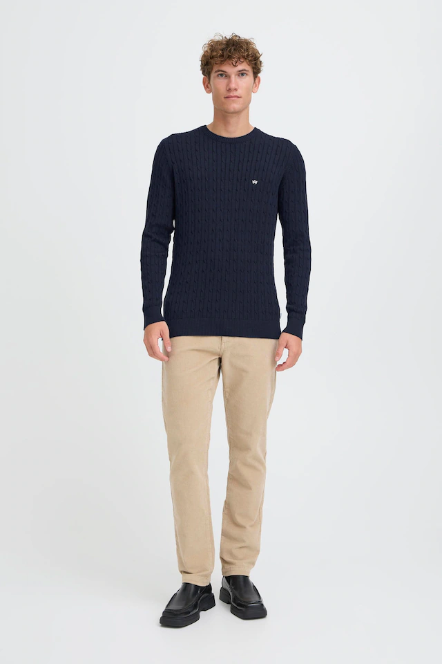 Kronstadt Strickfleece-Pullover »Strickpullover KSCall«