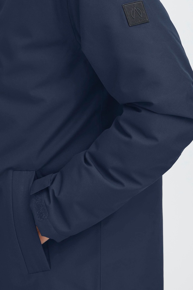 North Bend Kurzmantel »Kurzmantel NBMalis M Parka W-PRO 10.000 mit wasserdichter Beschichtung«