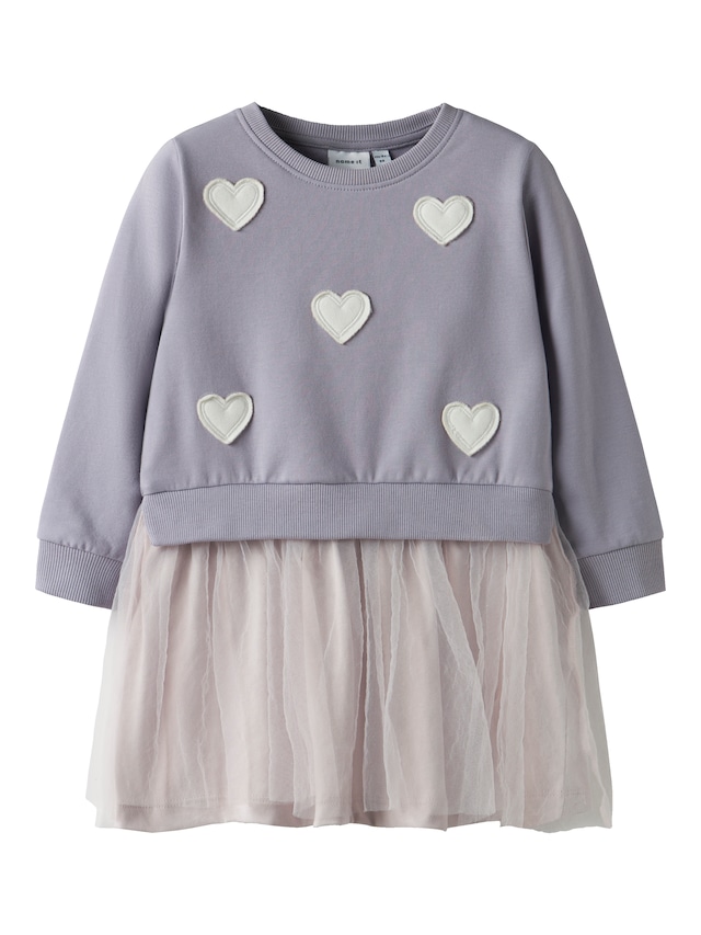 Name It Minikleid »NMFBIANJA SWEAT DRESS BRU«