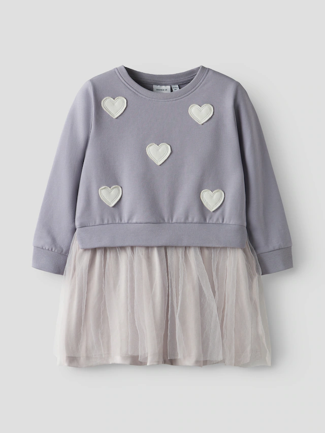 Name It Minikleid »NMFBIANJA SWEAT DRESS BRU«