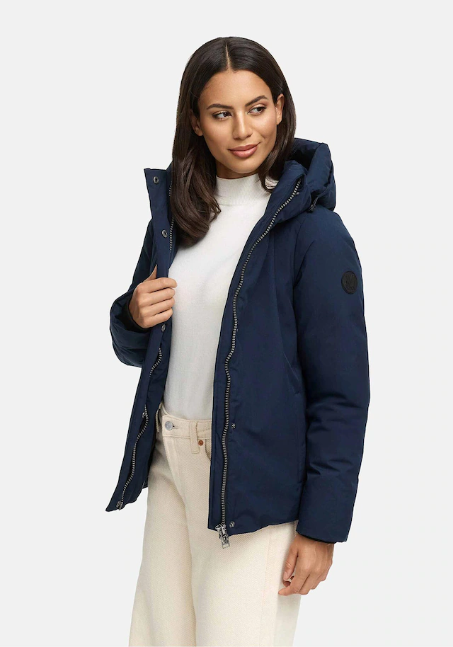 Marikoo Winterjacke »Yeminaa« warm für den Winter - hinten länger geschnitten